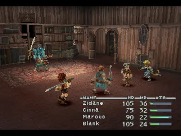 Final Fantasy 9 (US) screen shot game playing